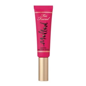 $8❤️🔥 Too Faced Melted Cream Lipstick CANDY 🍭 NEW Mini Bright Pink Longwear